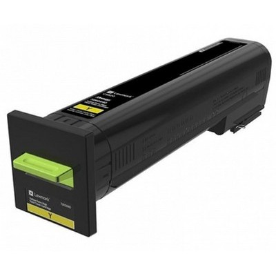 Toner Lexmark 72K0X40 originale GIALLO