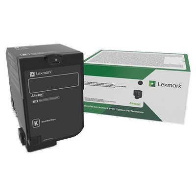 Toner Lexmark 74C0H10 originale NERO