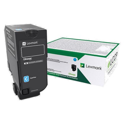 Toner Lexmark 74C0S20 originale CIANO