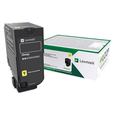 Toner Lexmark 74C0S40 originale GIALLO