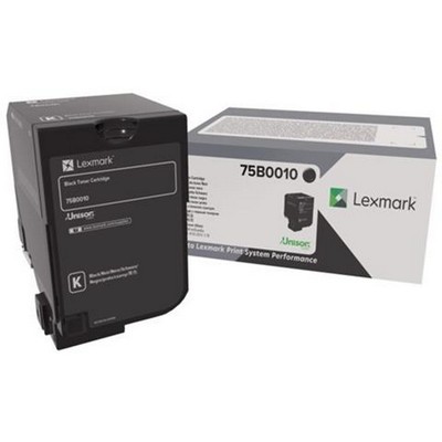 Toner Lexmark 75B0010 originale NERO