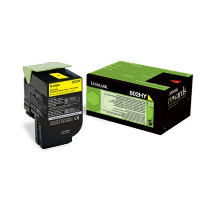 Toner originale Lexmark CX410DE GIALLO