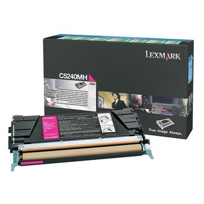 Toner Lexmark C5240MH originale MAGENTA