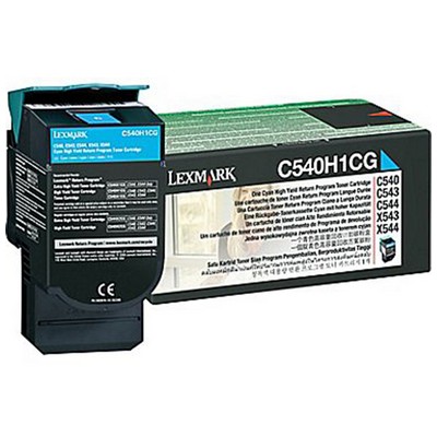 Toner originale Lexmark OPTRA C546 CIANO