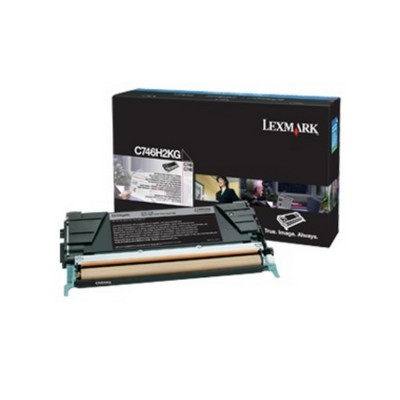 Toner originale Lexmark C748DE NERO