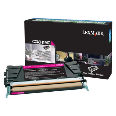 Toner originale Lexmark C748DE MAGENTA