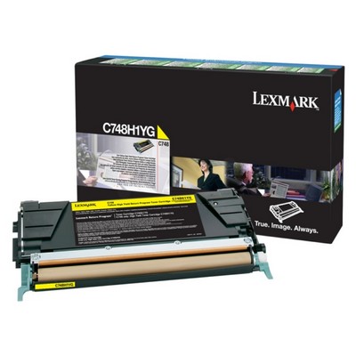 Toner originale Lexmark C748DE GIALLO
