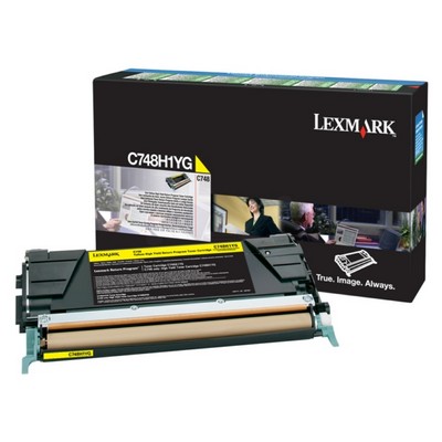 Toner Lexmark C748H1YG originale GIALLO