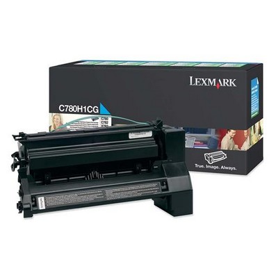 Toner originale Lexmark OPTRA C782DTN CIANO