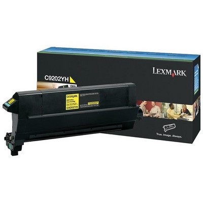 Toner Lexmark C9202YH originale GIALLO