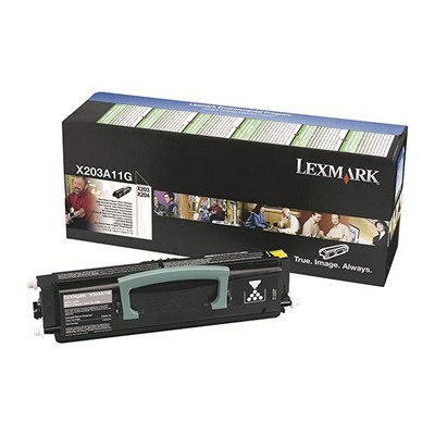 Toner Lexmark X203A11G originale NERO