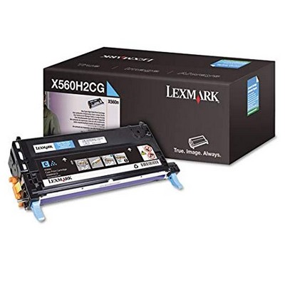 Toner Lexmark X560H2CG originale CIANO