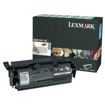 Toner Lexmark X651H11E originale NERO