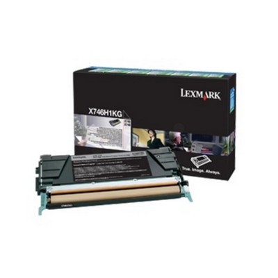 Toner originale Lexmark X746DE NERO