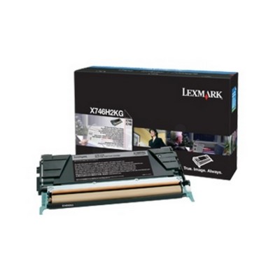 Toner originale Lexmark X746DE NERO