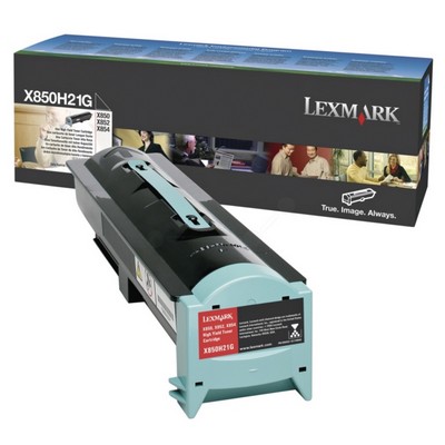 Toner originale Lexmark OPTRA X850 NERO