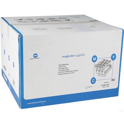Toner Minolta 9960A1710594001 (Conf. da 3 pz.) originale CIANO+MAGENTA+GIALLO