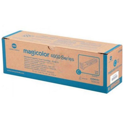 Toner Minolta A0DK451 originale CIANO