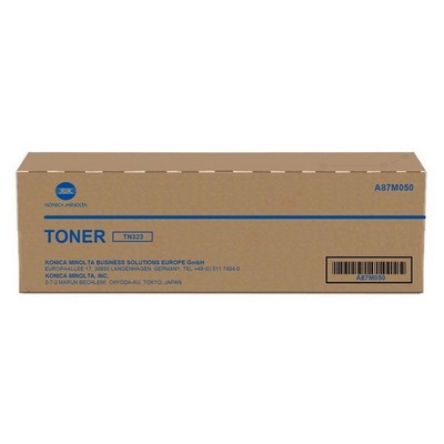 Toner Minolta A87M050 TN323 originale NERO