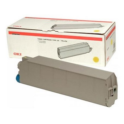 Toner Oki 41963605 originale GIALLO