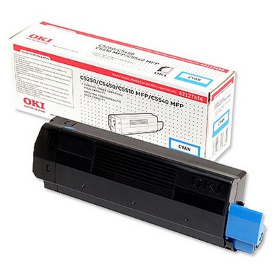 Toner Oki 42127456 originale CIANO