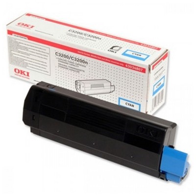 Toner Oki 43034807 originale CIANO