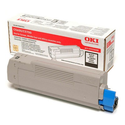 Toner Oki 43324408 originale NERO
