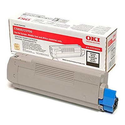 Toner Oki 43324424 originale NERO