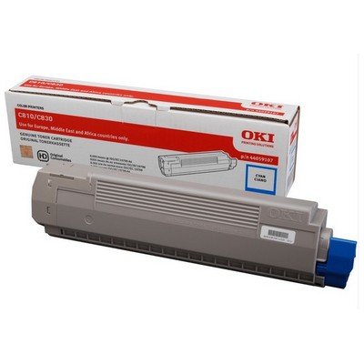 Toner Oki 44059107 originale CIANO