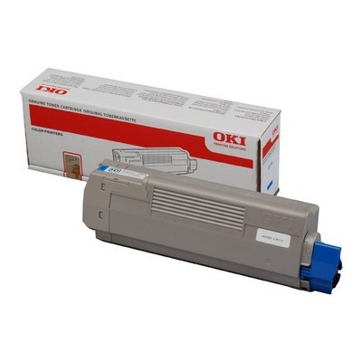 Toner Oki 44315307 originale CIANO