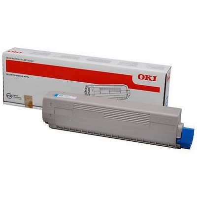 Toner Oki 44643003 originale CIANO