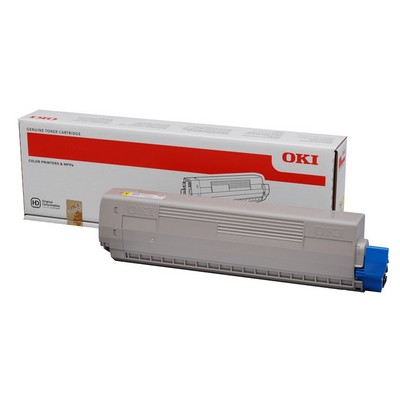 Toner Oki 44844505 originale GIALLO