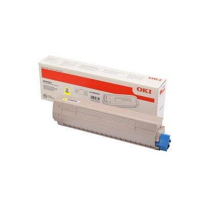 Toner Oki 46443101 originale GIALLO