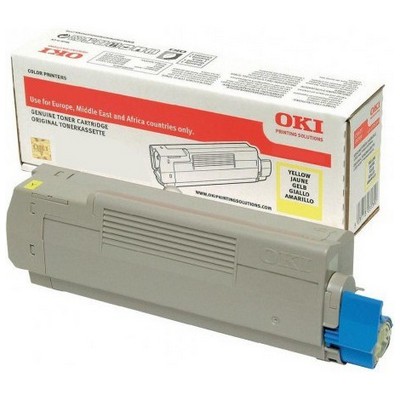 Toner Oki 46507613 originale GIALLO