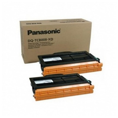 Toner Panasonic DQ-TCB008-XD (Conf. da 2 pz.) originale NERO