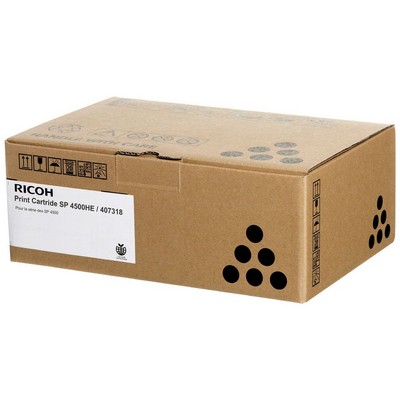 Toner Ricoh 407318 SP4500HE originale NERO