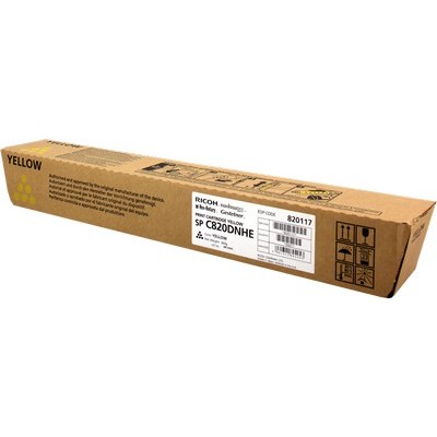 Toner Ricoh 820117 originale GIALLO