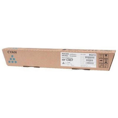 Toner Ricoh 842212 842208 originale CIANO