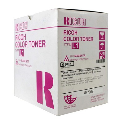 Toner Ricoh 887902 originale MAGENTA