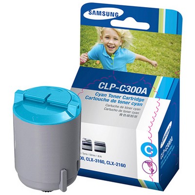 Toner Samsung CLP-C300A/ELS originale CIANO