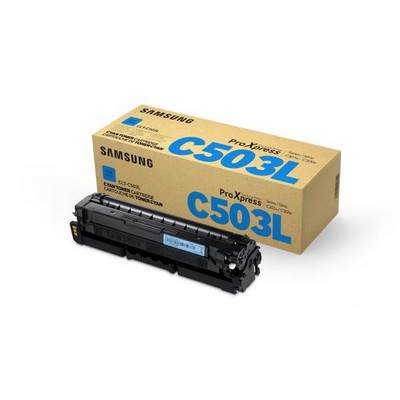 Toner Samsung SU014A CLT-C503L originale CIANO