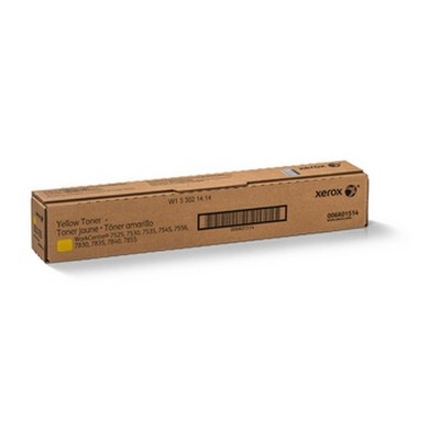 Toner originale Xerox WORKCENTRE 7525 GIALLO